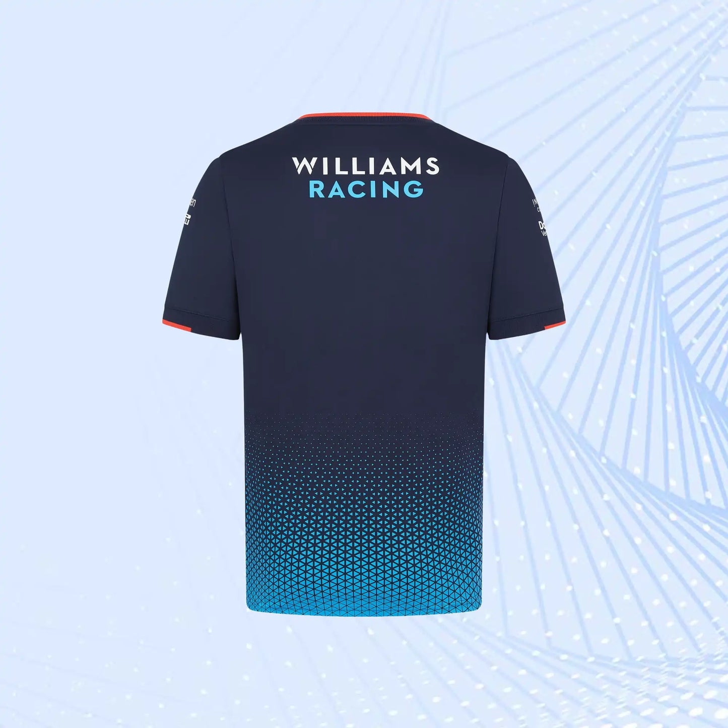 New 2024 F1 Team Williams Racing Team T-Shirt - Navy