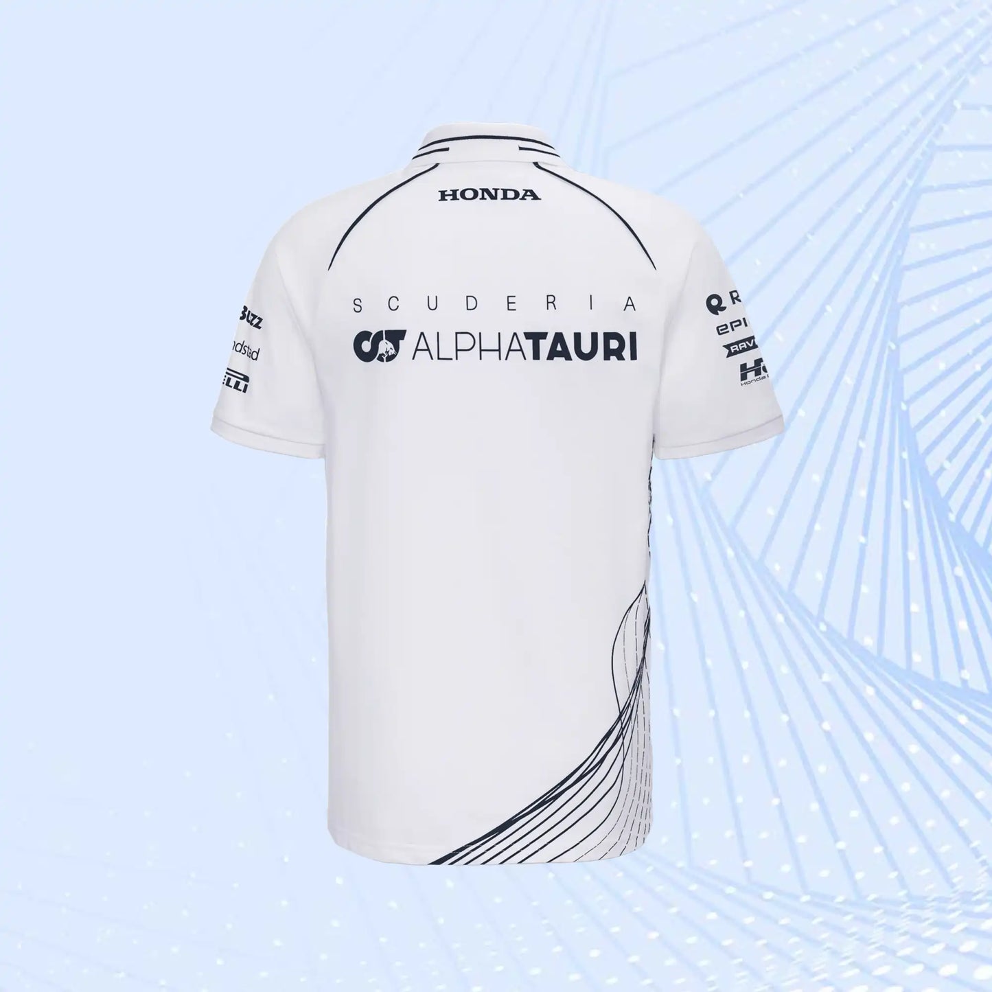 Scuderia AlphaTauri 2023 Team Polo - White