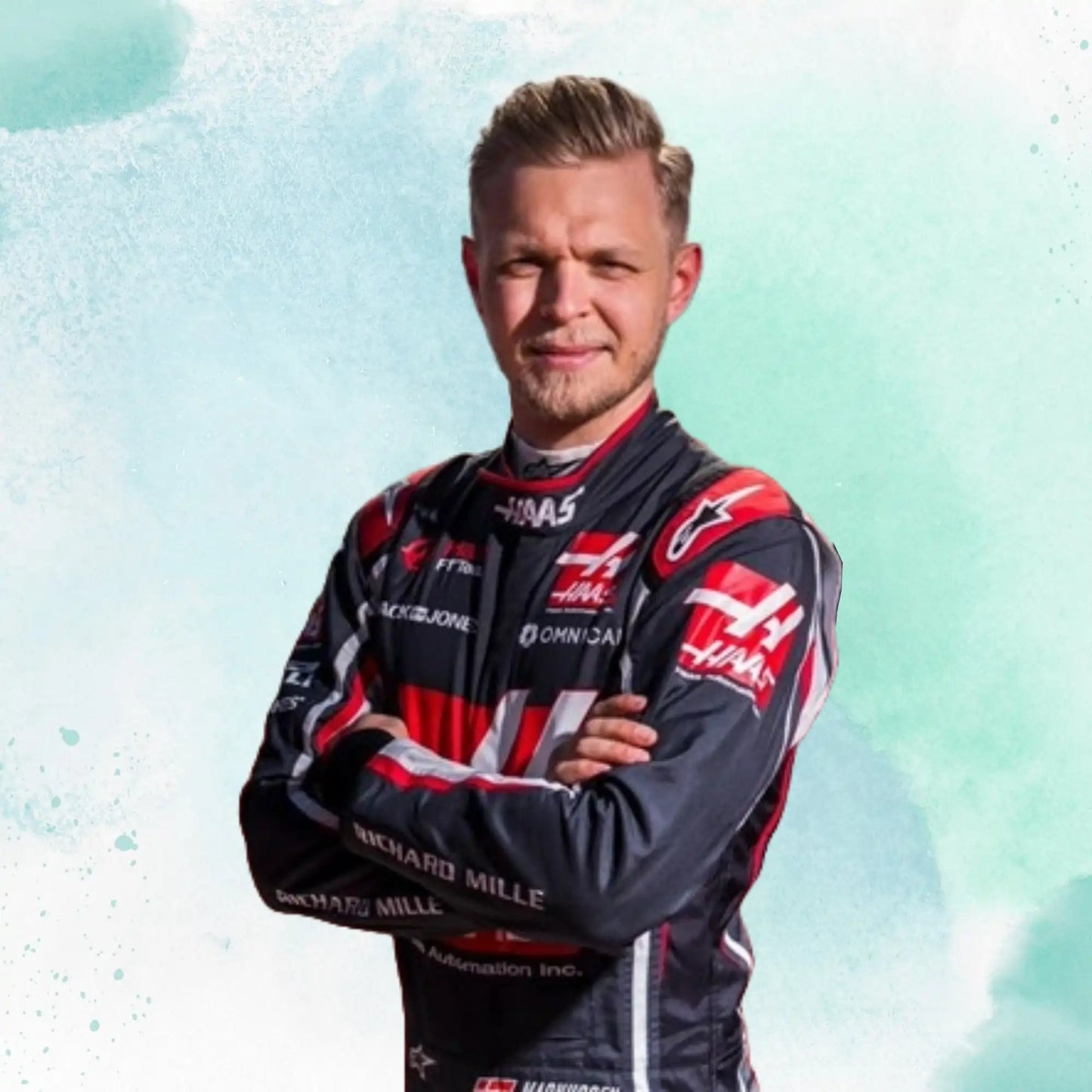 Kevin Magnussen 2020 F1 Team Haas Replica Racing Suit