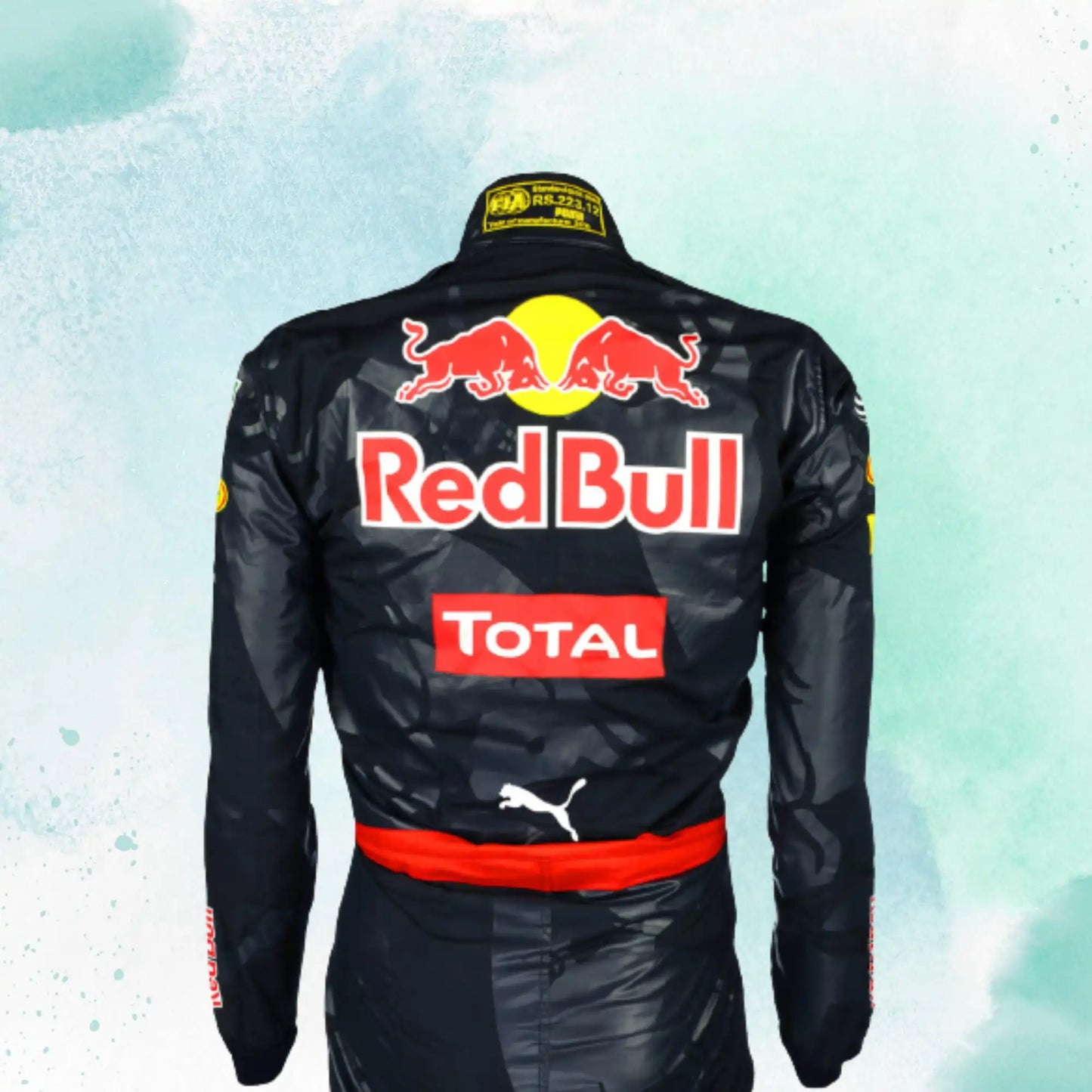 Max Verstappen 2016 F1 Race Red Bull Racing Suit