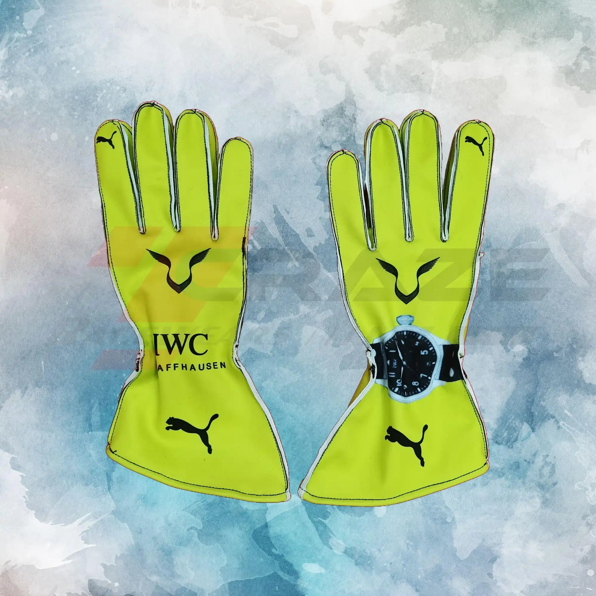 2024 Lewis Hamilton F1 Team Gloves Mercedes AMG Petronas Replica Race Gloves Craze Racewears