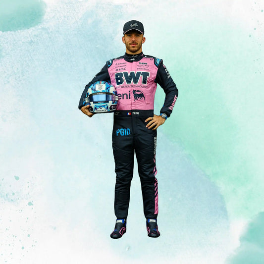 New 2025 Pierre Gasly BWT Alpine F1 Team Replica Racing Suit