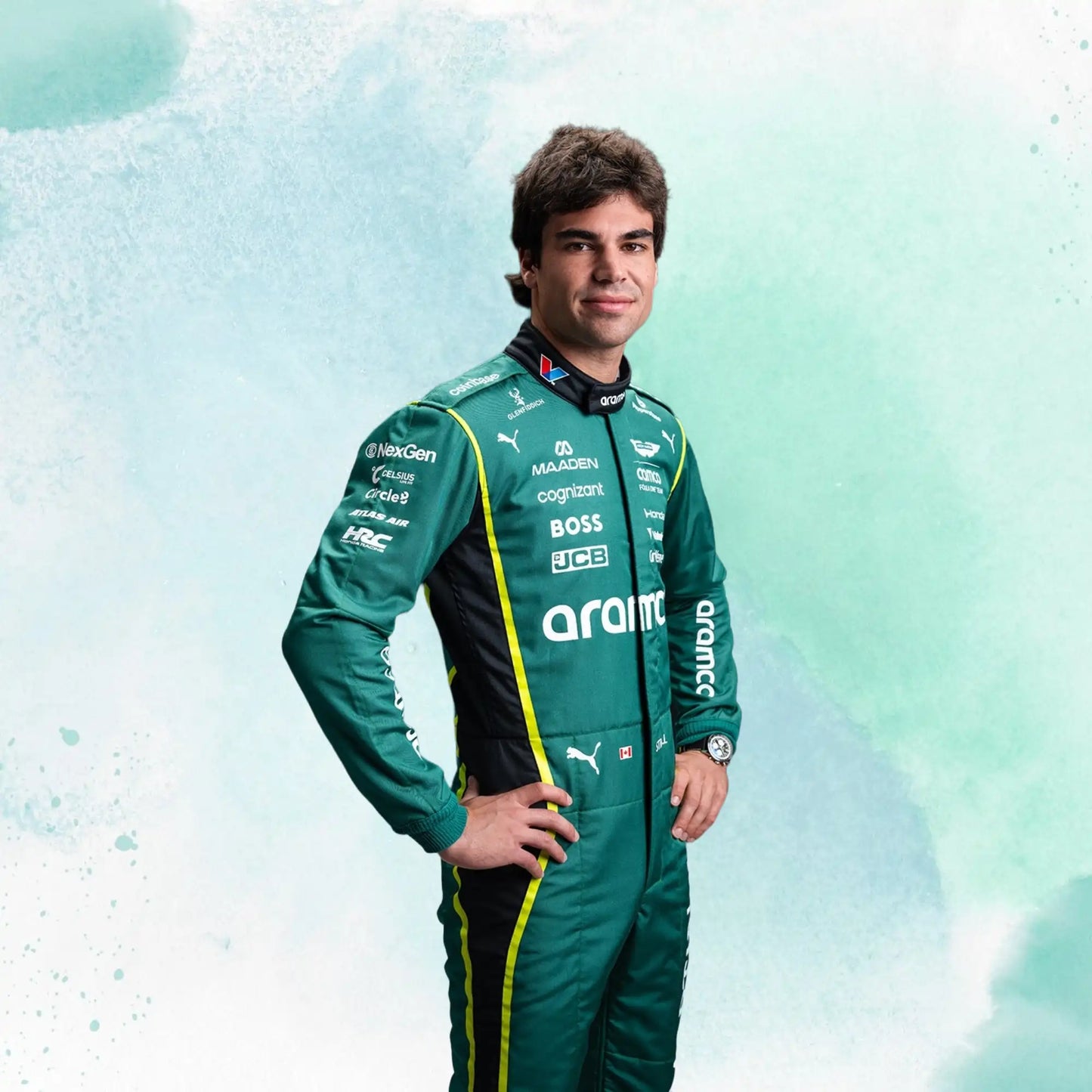 New 2026 Lance Stroll Aston Martin F1 Team Replica Racing Suit