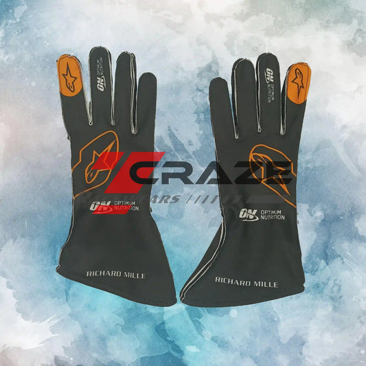 McLaren F1 2026 Replica Gloves / New McLaren Formula One Team Replica Race Gloves