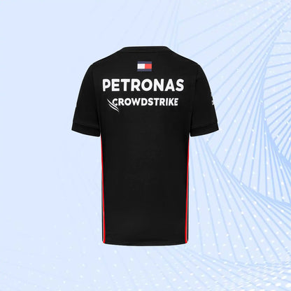 2023 New Mercedes AMG Petronas F1 Team Driver T-Shirt - Black