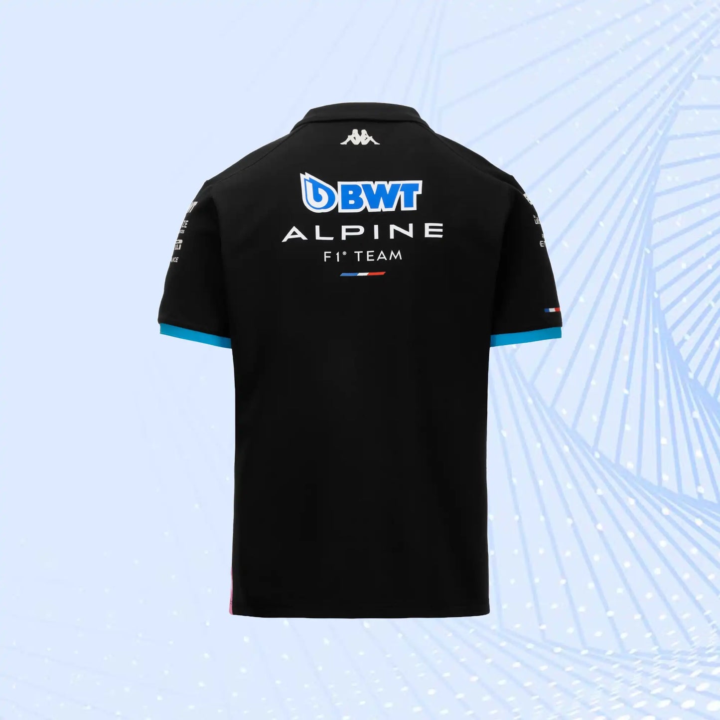 New 2024 F1 Team BWT Alpine Polo - Black