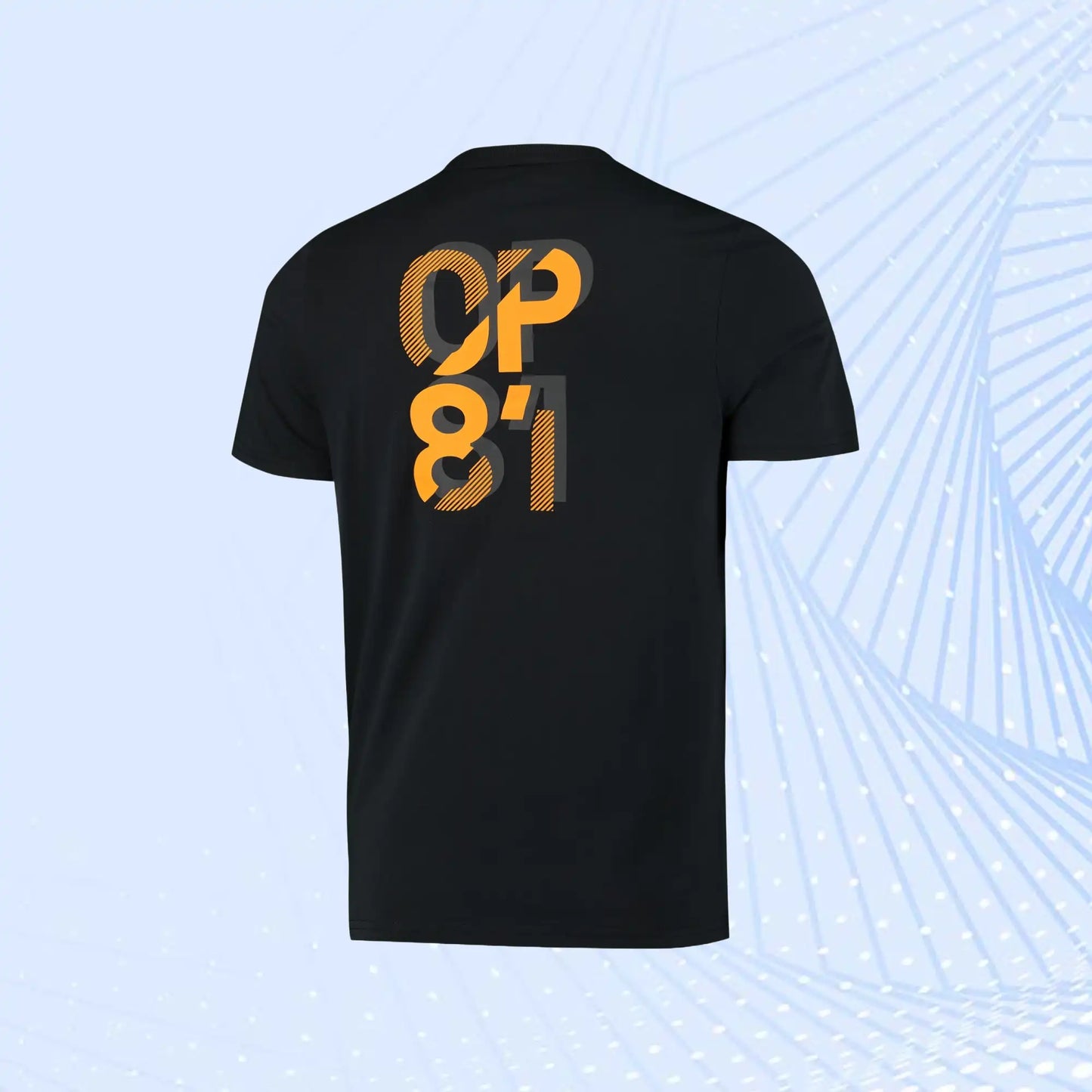 Oscar Piastri No 81 McLaren Formula 1 Team T-shirt - Black