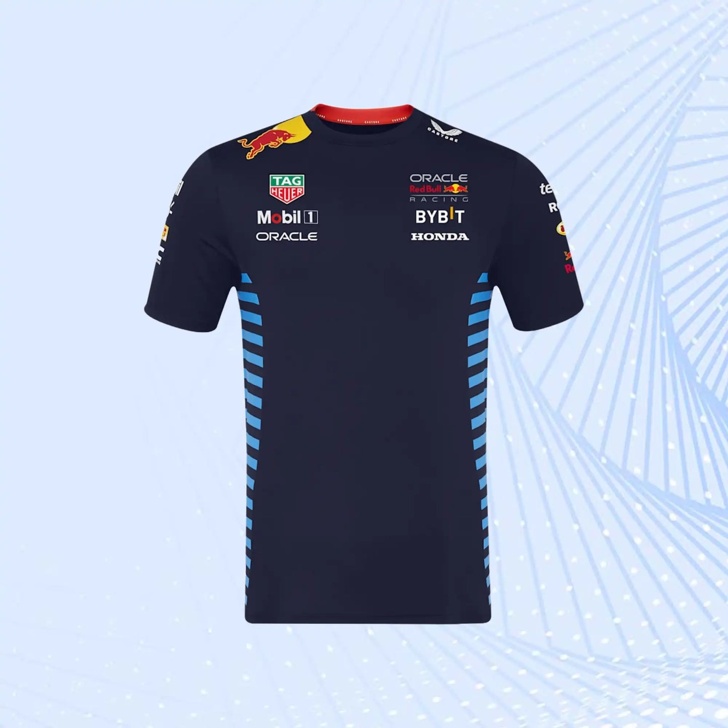 New 2024 Oracle Red Bull Racing F1 Team Set Up Replica T-Shirt