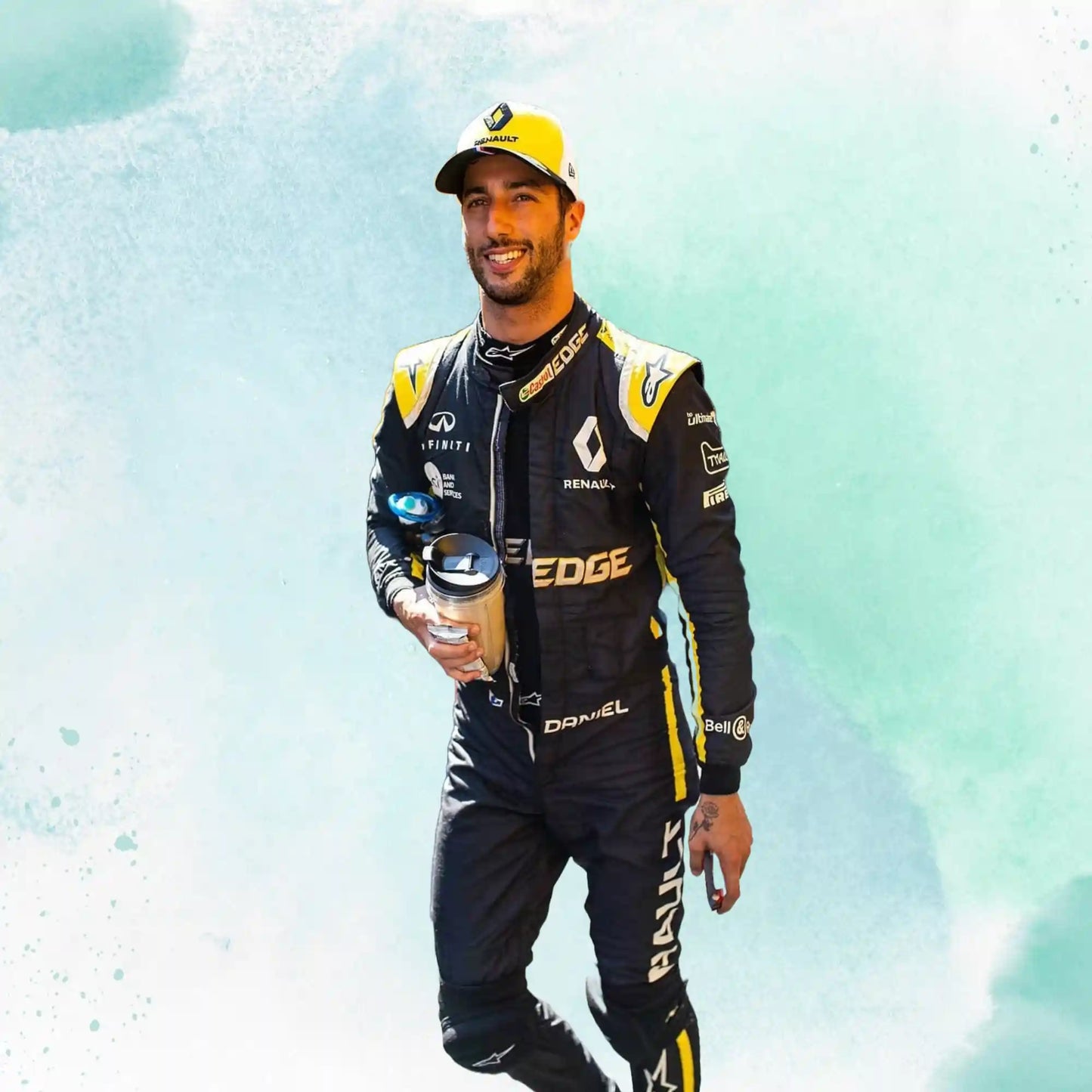 Daniel Ricciardo Renault 2019 F1 Team Replica Racing Suit