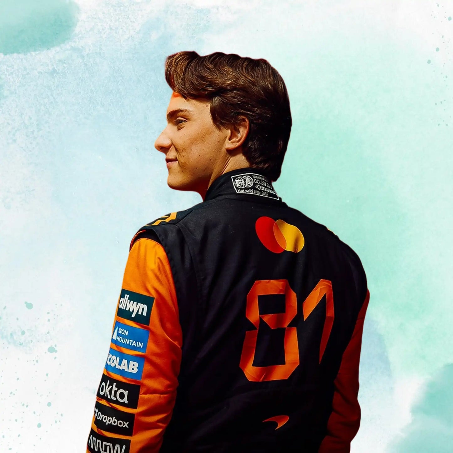 2026 New Oscar Piastri Formula One McLaren F1 Team Replica Racing Suit