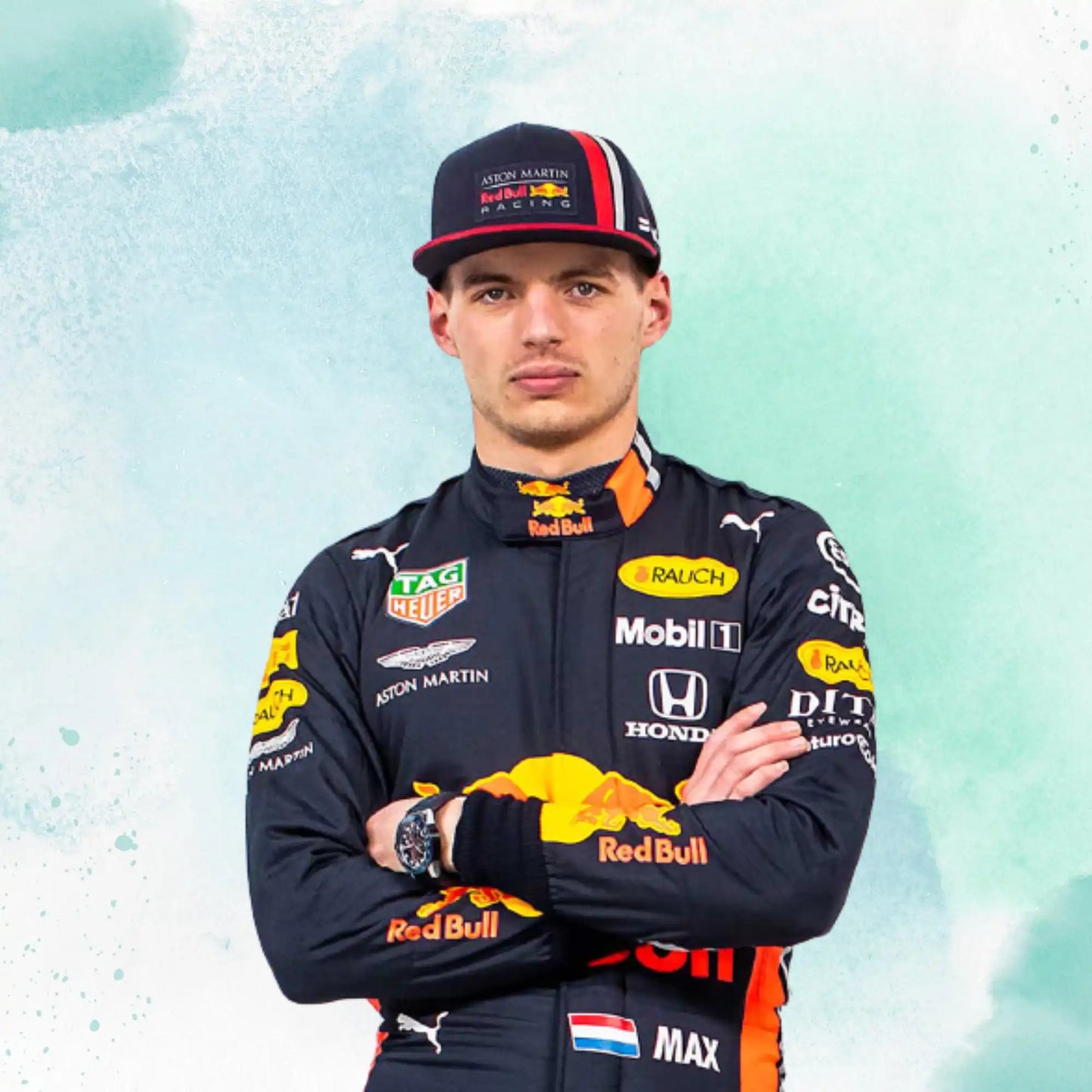 Max Verstappen 2019 Red bull Racing Suit F1 Honda Replica