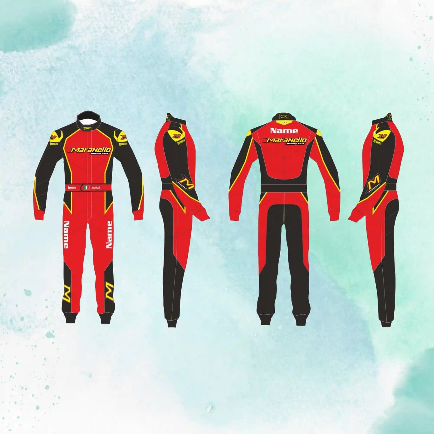 Maranello 2020 Overall Go Kart Racing Sublimation Printed Suit