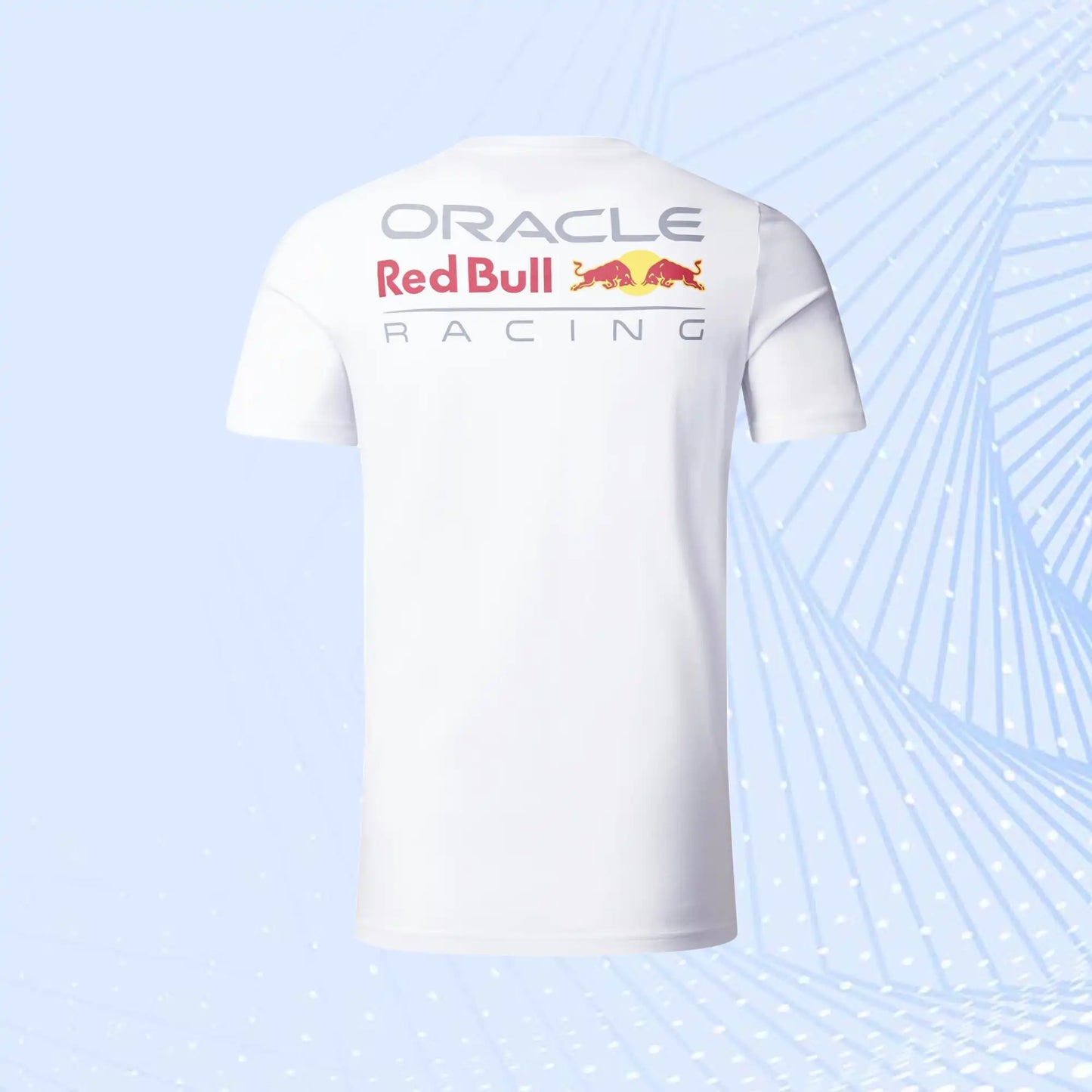 F1 Oracle Red Bull Racing Large Logo T-shirt - White - Unisex