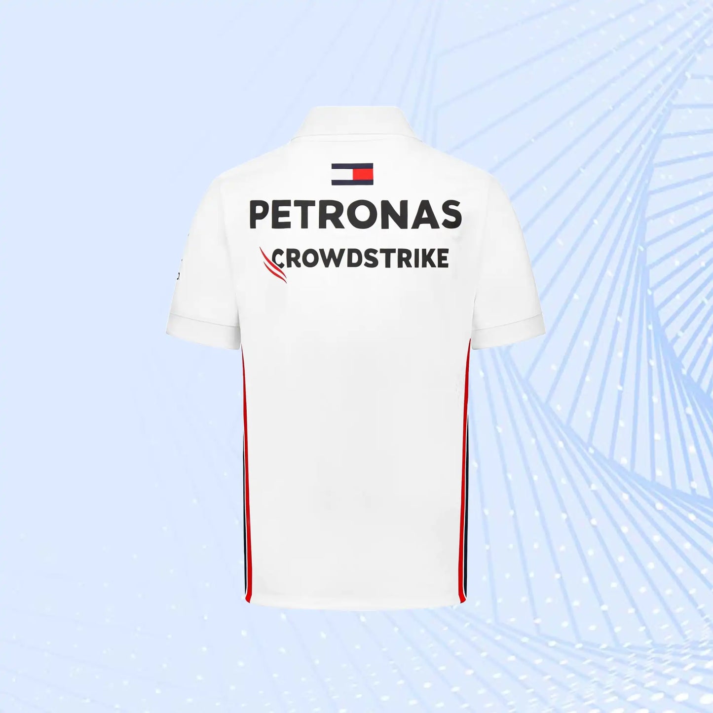 New 2023 Mercedes AMG Petronas F1 Team Polo - White
