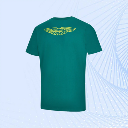 Aston Martin Aramco Cognizant F1 Lifestyle Logo T-Shirt - Green