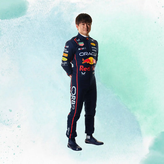 New 2025 Yuki Tsunoda Red Bull Formula One Team Replica F1 Race Suit