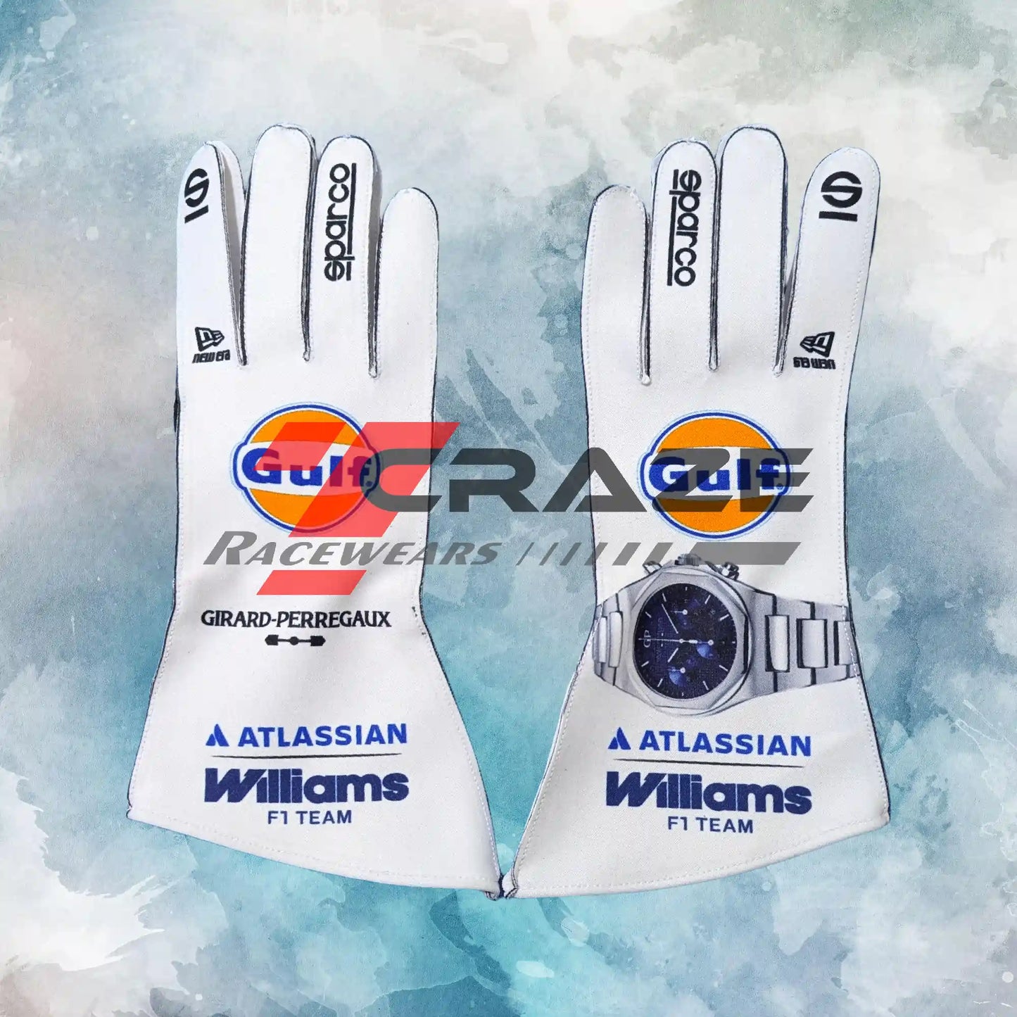 2026 Williams Racing F1 Team Gloves / New Williams Racing Formula One Replica Racing Gloves