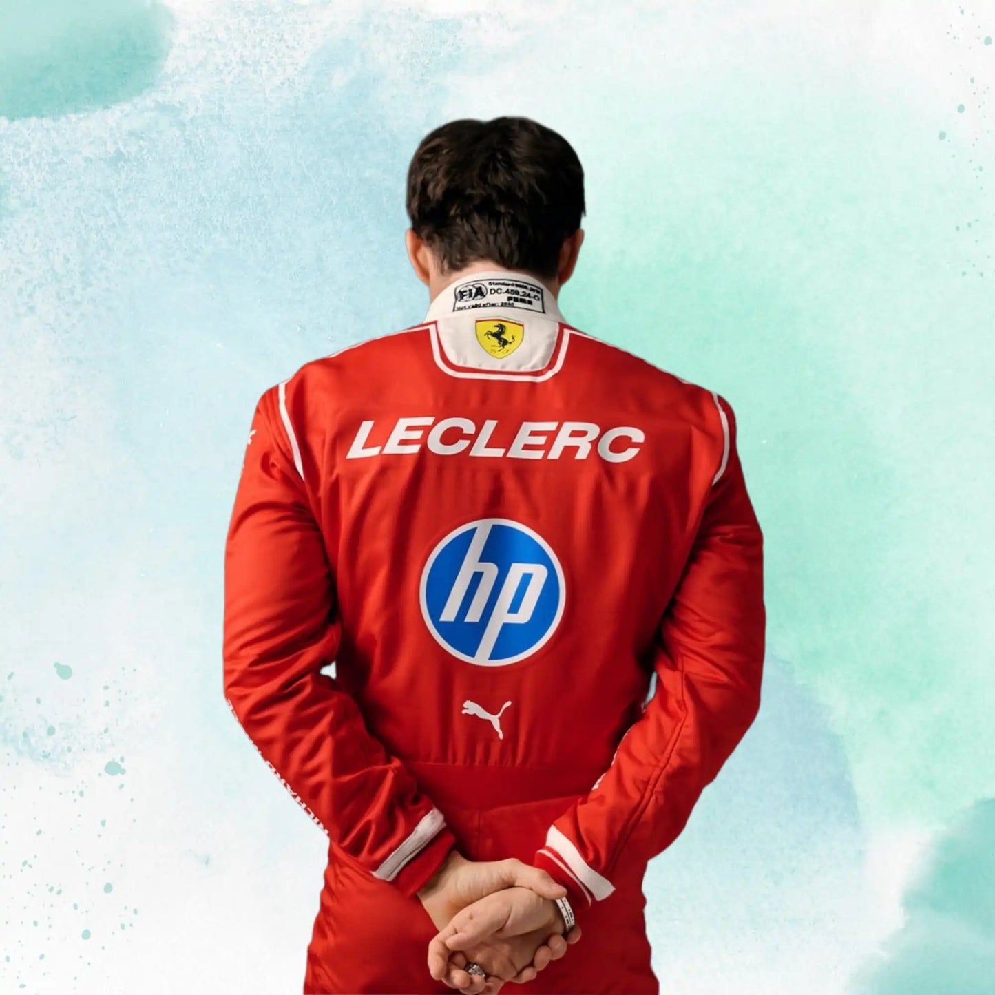 2026 Charles Leclerc & Lewis Hamilton Scuderia Ferrari HP F1 Team Replica Racing Suit