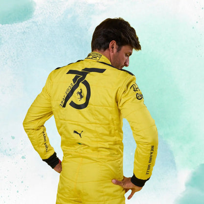 Carlos Sainz Jr 2022 F1 Ferrari's 75th Anniversary Replica Racing Suit