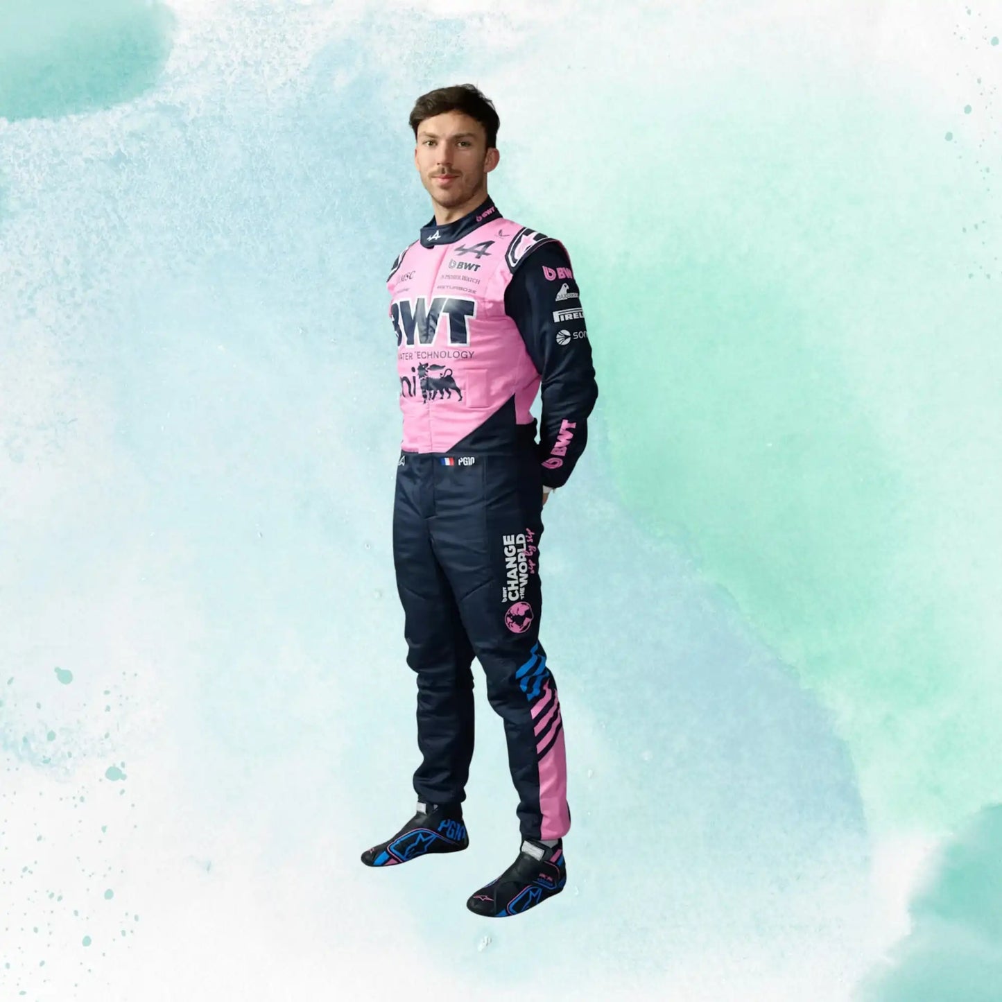 2026 Pierre Gasly & Franco Colapinto Formula One BWT Team Alpine Replica Racing Suit