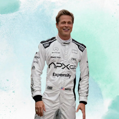 2025 Brad Pitt Formula One The Movie APX GP F1 The Movie Replica Racing Suit
