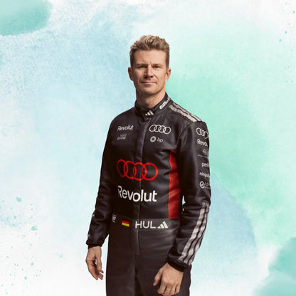 New 2026 Nico Hulkenberg Audi Revolut F1 Team Replica Racing Suit