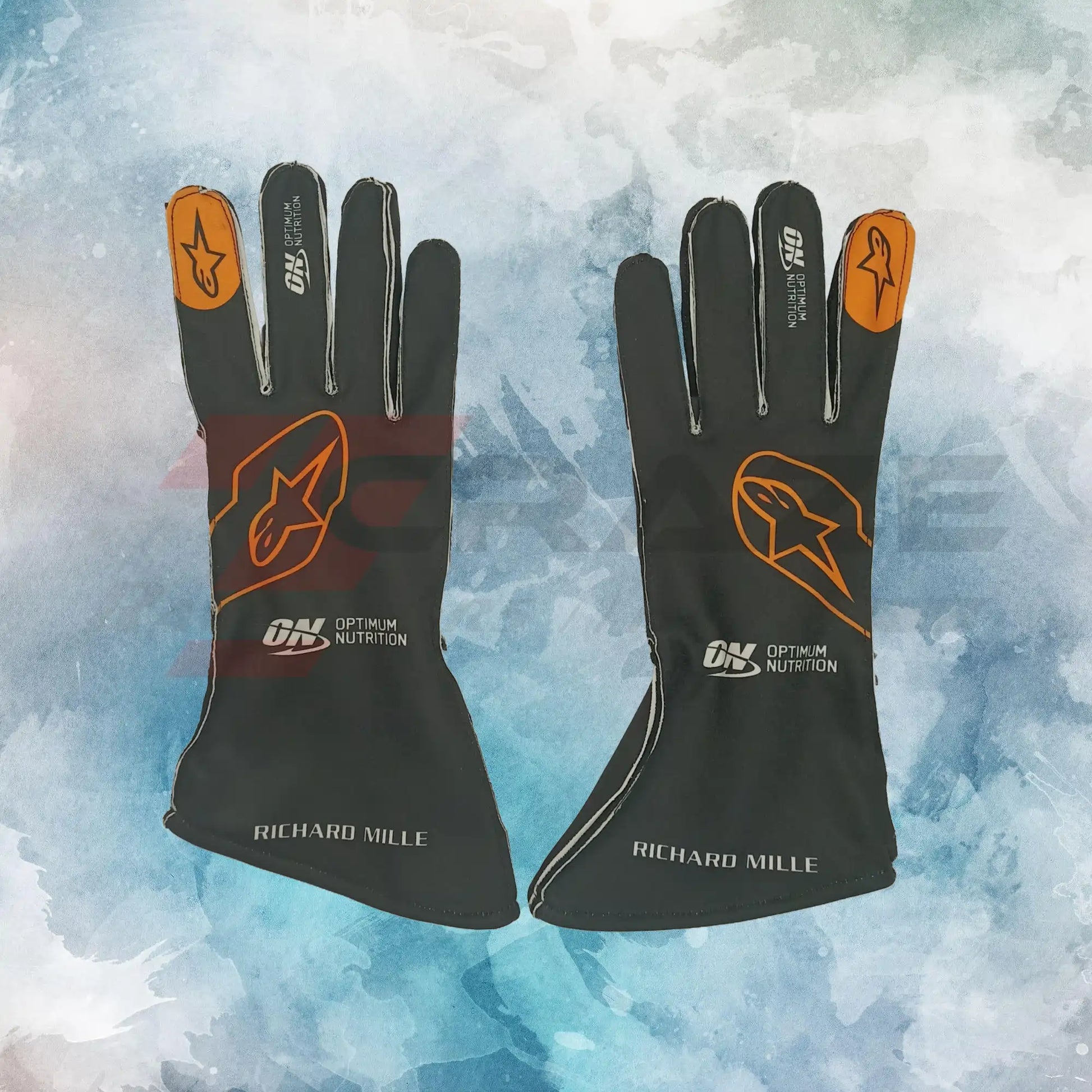 racing handschuhe f1 McLaren F1 2024 Gloves / McLaren F1 Replica Race Gloves