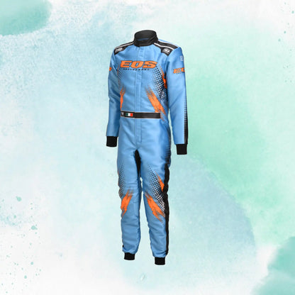 EOS New 2025 OMP Overall Go Kart Racing Sublimation Printed Kart Suit