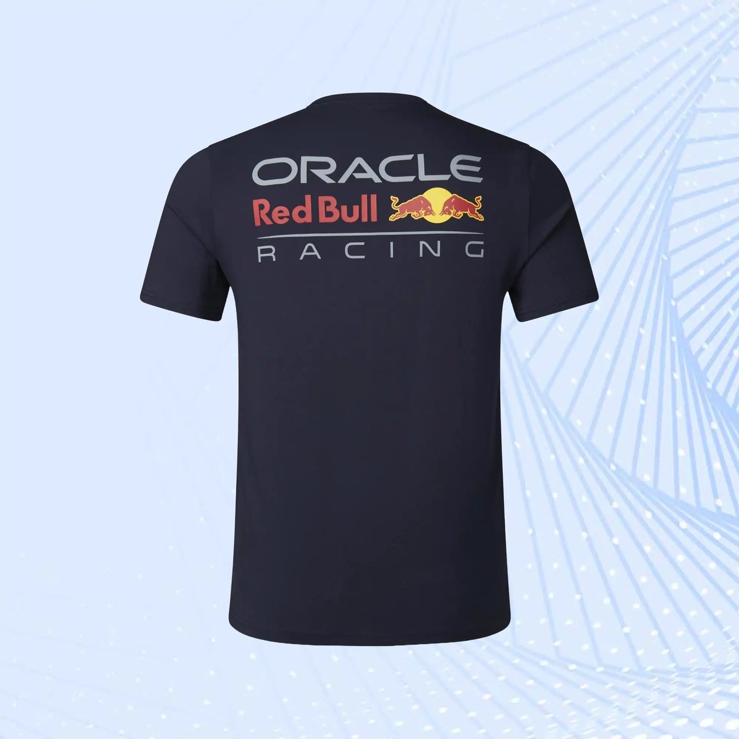 Oracle Red Bull F1 Racing Team Large Logo T-shirt - Navy - Unisex