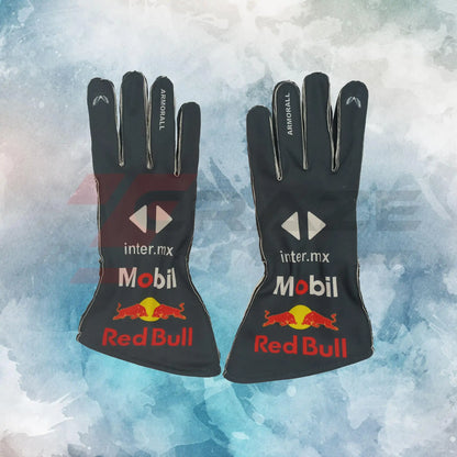 Max Verstappen Red Bull Racing F1 2024 Gloves / Red Bull Racing Replica Race Gloves