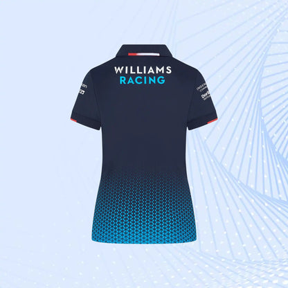 New 2024 F1 Team Williams Racing Team Polo - Navy
