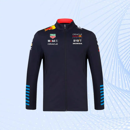 New 2024 Oracle Red Bull Racing F1 Team Replica Softshell Jacket