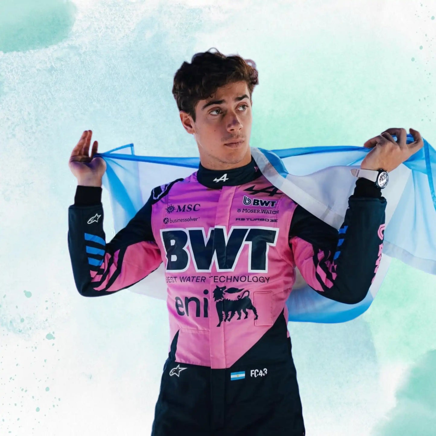 2026 Pierre Gasly & Franco Colapinto Formula One BWT Team Alpine Replica Racing Suit