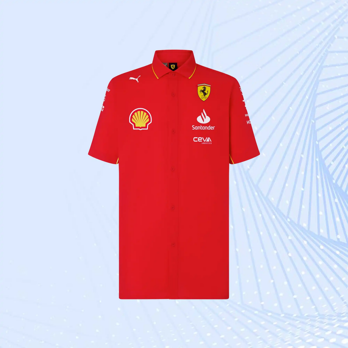 2024 Scuderia Ferrari Team Replica Shirt