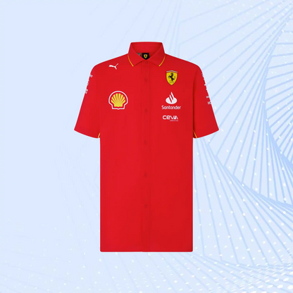 2024 Scuderia Ferrari Team Replica Shirt