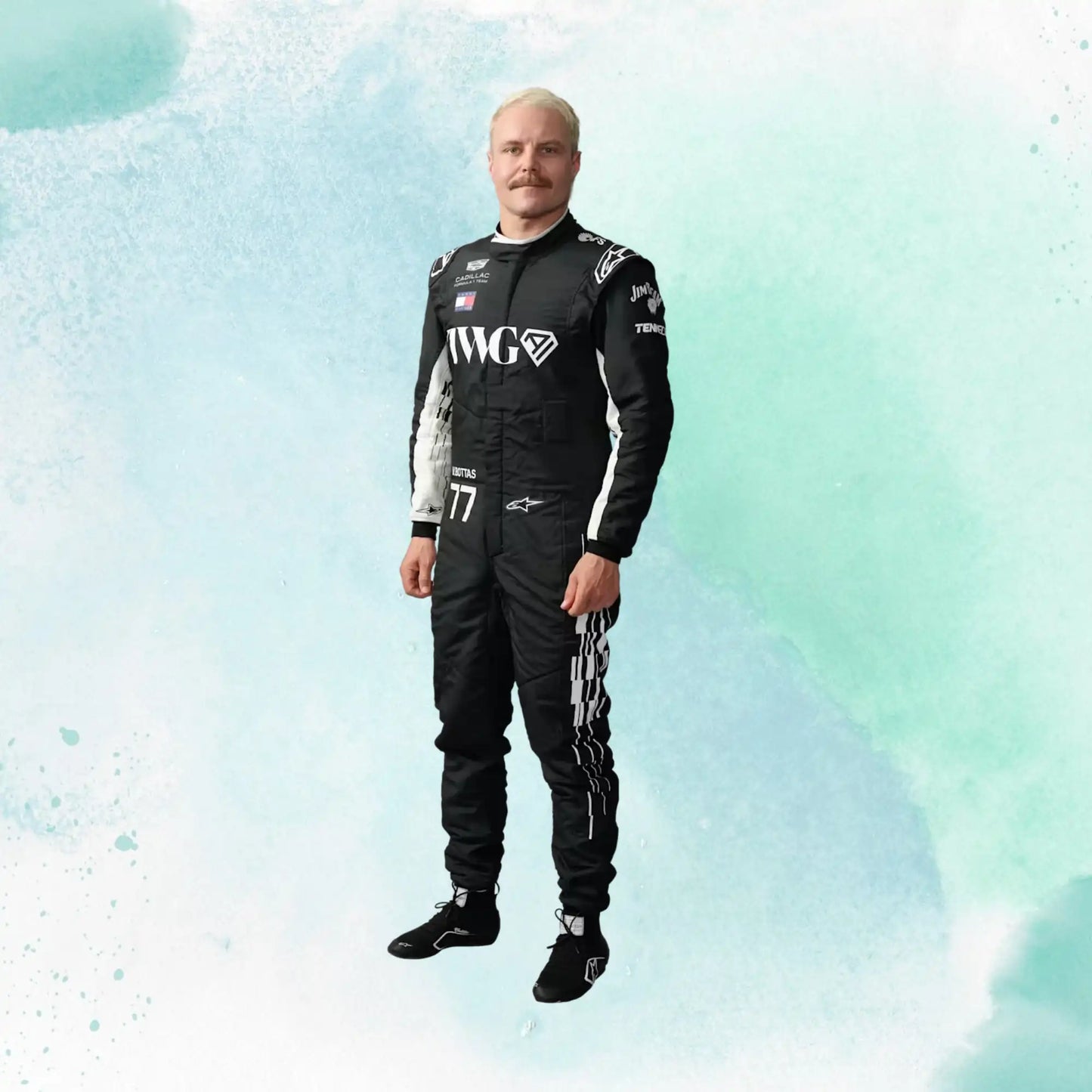 New 2026 Valtteri Bottas F1 Team Cadillac Formula 1 Team Replica Racing Suit