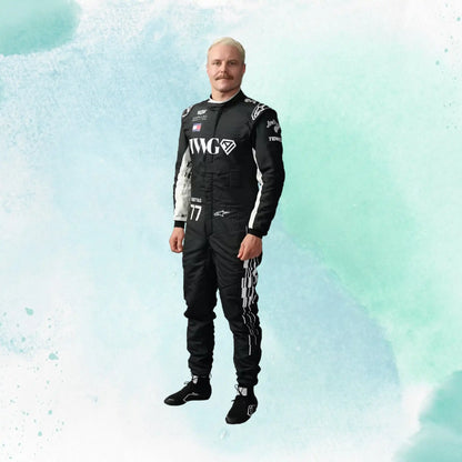 New 2026 Valtteri Bottas F1 Team Cadillac Formula 1 Team Replica Racing Suit