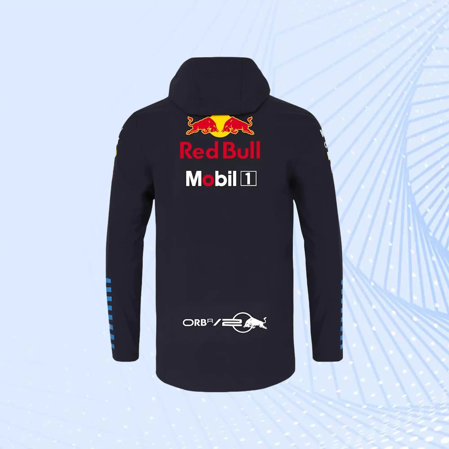 New 2024 Oracle Red Bull Racing F1 Team Replica Rain Jacket