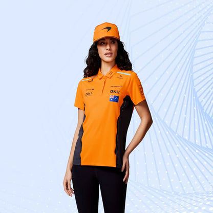 New 2024 Oscar Piastri Teamwear Polo Shirt Formula 1