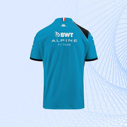 BWT Alpine F1 Team 2023 Polo Shirt - Blue