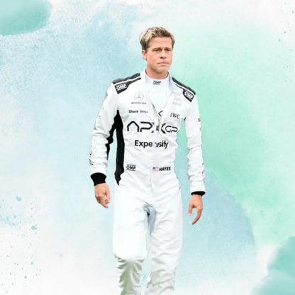 2025 Brad Pitt Formula One The Movie APX GP F1 The Movie Replica Racing Suit