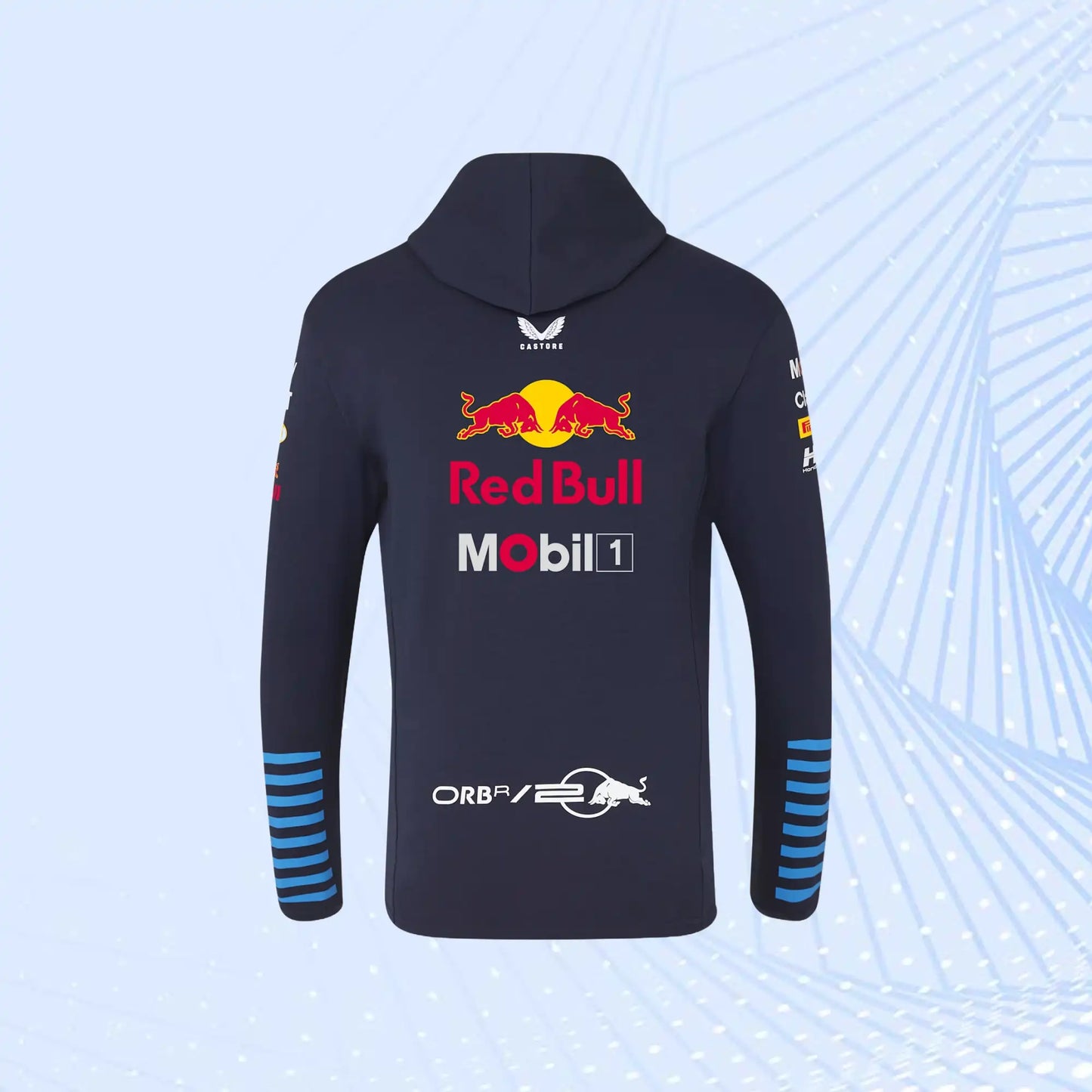 New 2024 Oracle Red Bull Racing F1 Team Replica Zip Hoodie