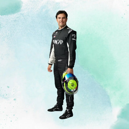 New 2026 Sergio Perez F1 Team Cadillac Formula 1 Team Replica Racing Suit