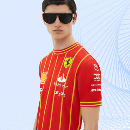 Sainz Puma Football Shirt for Scuderia Ferrari - Austrian Special Edition