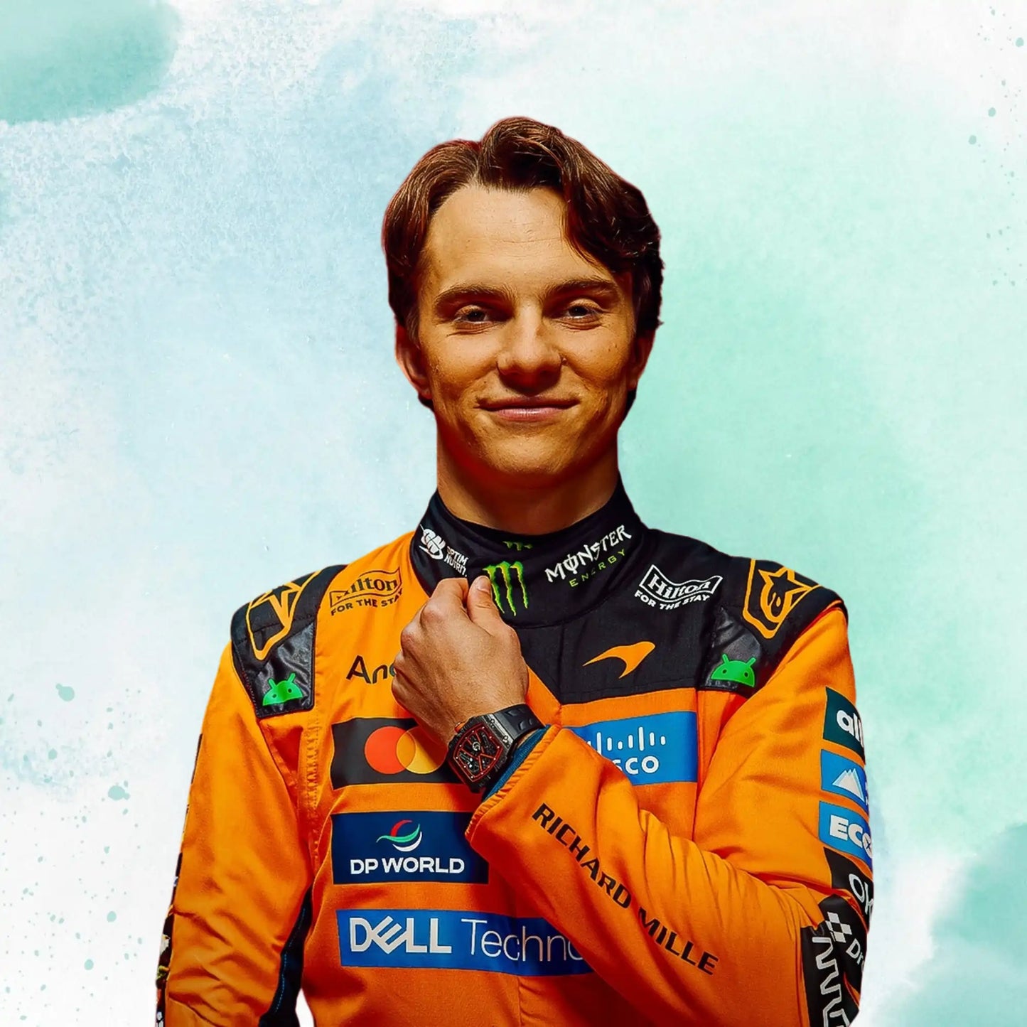 2026 New Oscar Piastri Formula One McLaren F1 Team Replica Racing Suit