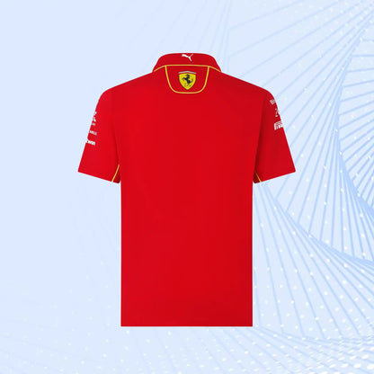 2024 Scuderia Ferrari Team Replica Polo Shirt