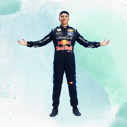 New 2026 Isack Hadjar Formula One Red Bull F1 Team Replica Race Suit