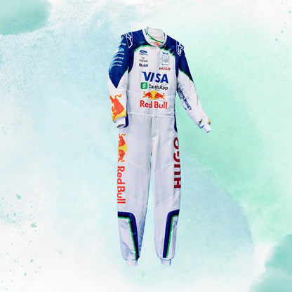 New 2026 Liam Lawson Racing Bulls Formula One Team Visa Cash App RB F1 Replica Racing Suit