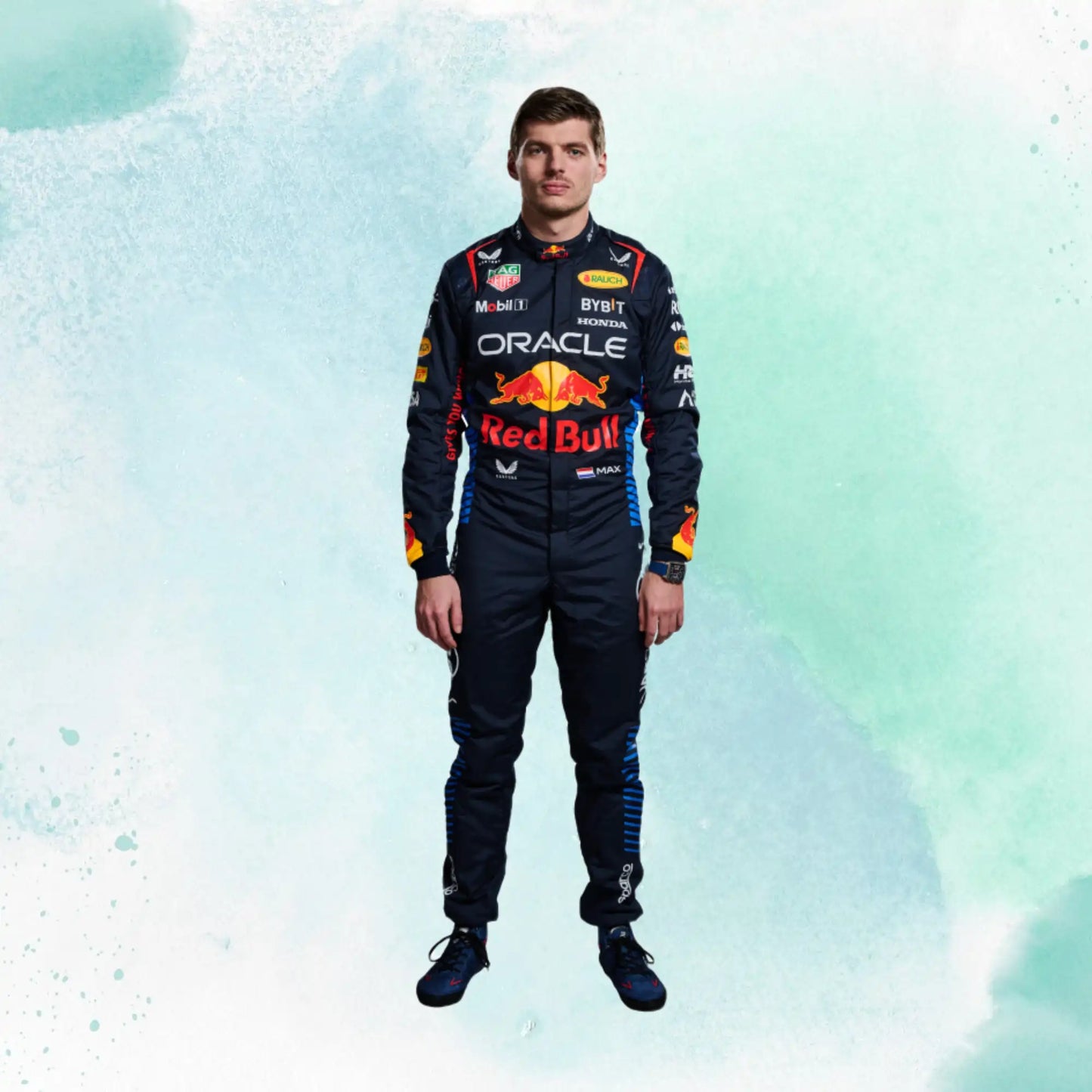 2024 Max Verstappen Red Bull F1 Race Suit
