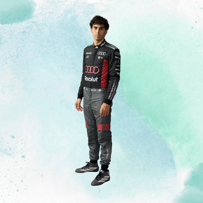New 2026 Gabriel Bortoleto Formula One Audi Revolut F1 Team Replica Racing Suit